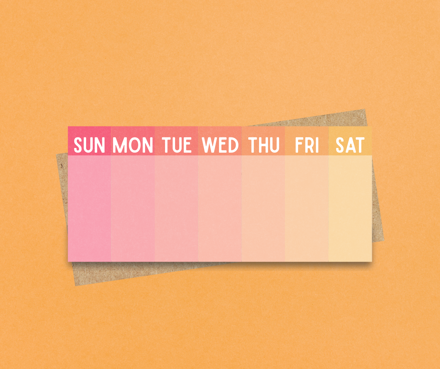 Weekly Planner Notepad