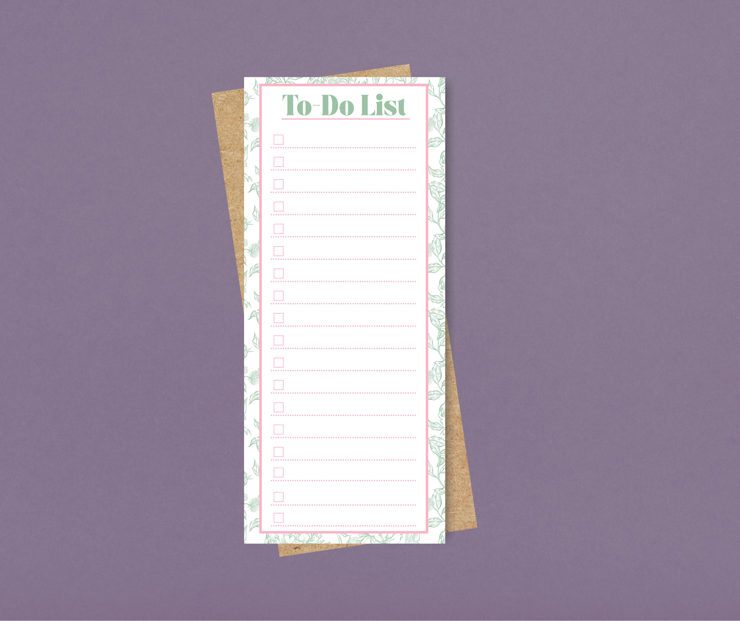 To-Do List Notepad