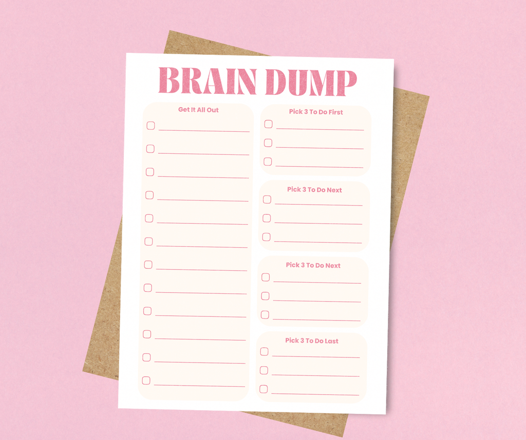 Brain Dump Notepad
