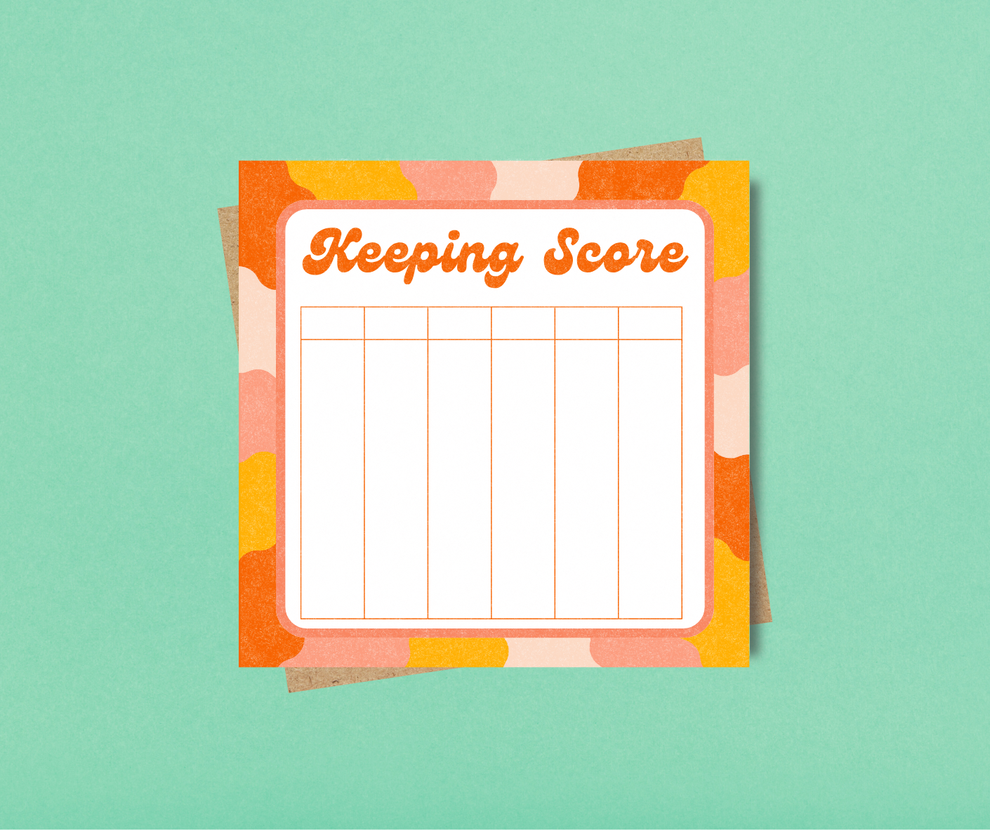 Scorecard Notepad