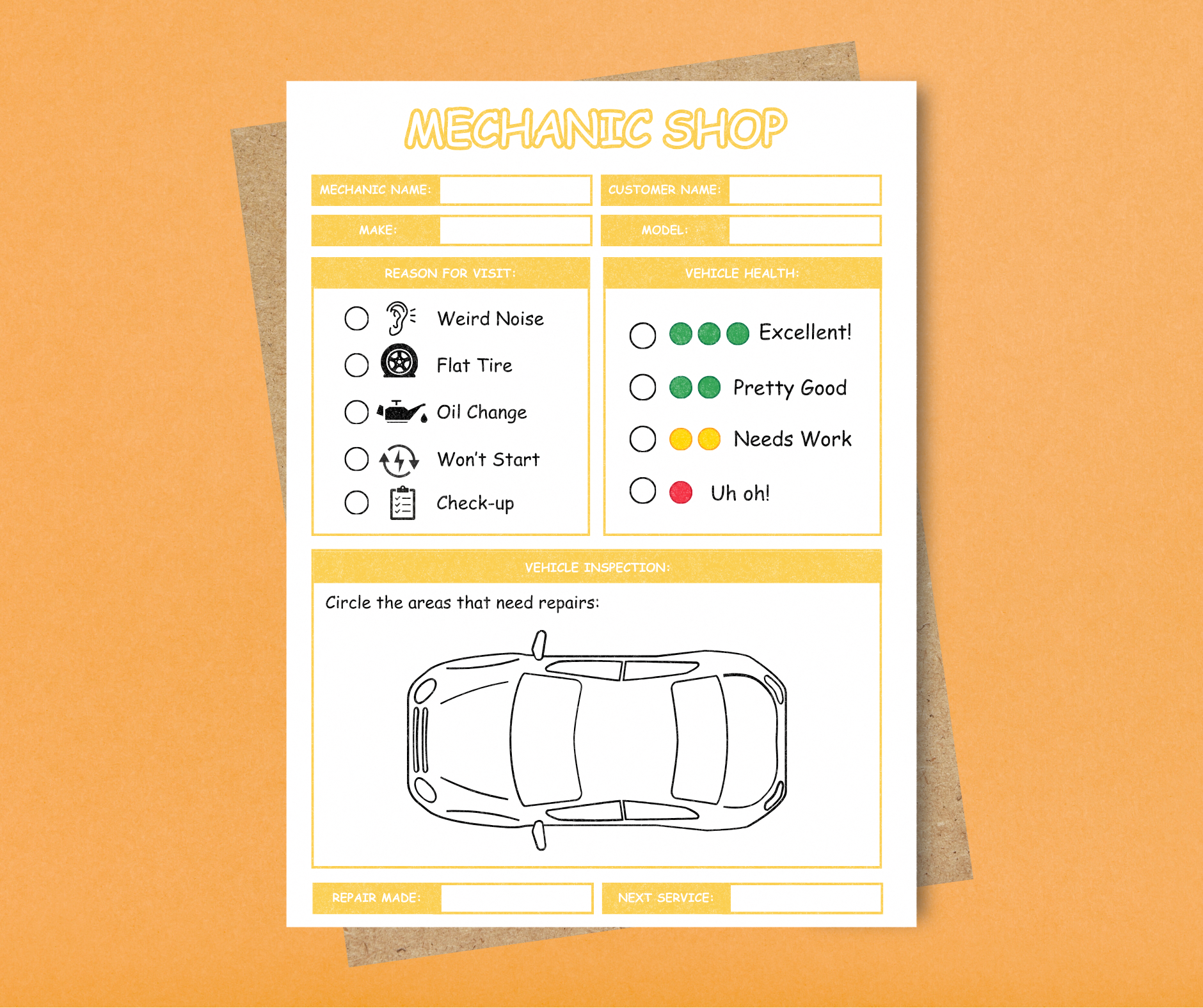 Kids Pretend Play Notepads